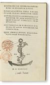 PRIAPEIA. Diversorum veterum poetarum in Priapum lusus. 1534